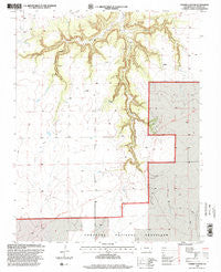 Cherry Canyon Colorado Historical topographic map, 1:24000 scale, 7.5 X 7.5 Minute, Year 1996