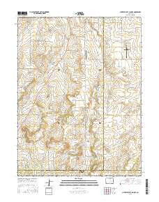 Cherry Valley School Colorado Current topographic map, 1:24000 scale, 7.5 X 7.5 Minute, Year 2016