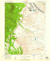 Cheyenne Mountain Colorado Historical topographic map, 1:24000 scale, 7.5 X 7.5 Minute, Year 1948