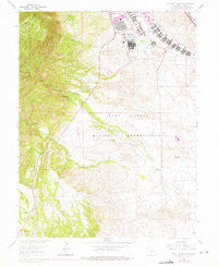 Cheyenne Mountain Colorado Historical topographic map, 1:24000 scale, 7.5 X 7.5 Minute, Year 1961