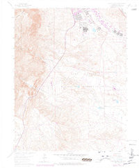 Cheyenne Mountain Colorado Historical topographic map, 1:24000 scale, 7.5 X 7.5 Minute, Year 1961