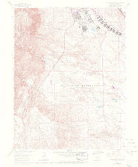 Cheyenne Mountain Colorado Historical topographic map, 1:24000 scale, 7.5 X 7.5 Minute, Year 1961