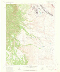 Cheyenne Mountain Colorado Historical topographic map, 1:24000 scale, 7.5 X 7.5 Minute, Year 1961