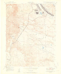 Cheyenne Mountain Colorado Historical topographic map, 1:24000 scale, 7.5 X 7.5 Minute, Year 1949
