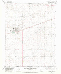Cheyenne Wells Colorado Historical topographic map, 1:24000 scale, 7.5 X 7.5 Minute, Year 1982