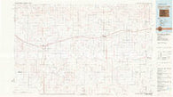 Cheyenne Wells Colorado Historical topographic map, 1:100000 scale, 30 X 60 Minute, Year 1981