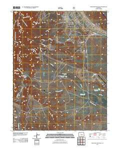 Cheyenne Mountain Colorado Historical topographic map, 1:24000 scale, 7.5 X 7.5 Minute, Year 2011