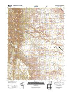 Cheyenne Mountain Colorado Historical topographic map, 1:24000 scale, 7.5 X 7.5 Minute, Year 2013