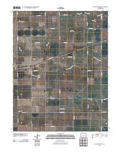 Cheyenne Wells Colorado Historical topographic map, 1:24000 scale, 7.5 X 7.5 Minute, Year 2010