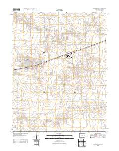 Cheyenne Wells Colorado Historical topographic map, 1:24000 scale, 7.5 X 7.5 Minute, Year 2013
