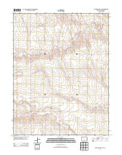 Cheyenne Wells NE Colorado Historical topographic map, 1:24000 scale, 7.5 X 7.5 Minute, Year 2013