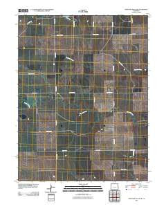 Cheyenne Wells NW Colorado Historical topographic map, 1:24000 scale, 7.5 X 7.5 Minute, Year 2010