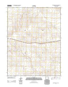 Cheyenne Wells SW Colorado Historical topographic map, 1:24000 scale, 7.5 X 7.5 Minute, Year 2013