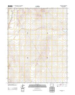 Chicos Well Colorado Historical topographic map, 1:24000 scale, 7.5 X 7.5 Minute, Year 2013