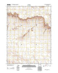 Chimney Canyons Colorado Historical topographic map, 1:24000 scale, 7.5 X 7.5 Minute, Year 2013
