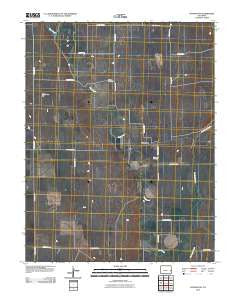 Chivington Colorado Historical topographic map, 1:24000 scale, 7.5 X 7.5 Minute, Year 2010