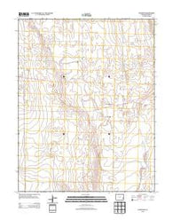Chivington Colorado Historical topographic map, 1:24000 scale, 7.5 X 7.5 Minute, Year 2013
