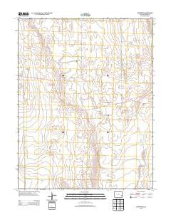 Chivington Colorado Historical topographic map, 1:24000 scale, 7.5 X 7.5 Minute, Year 2013