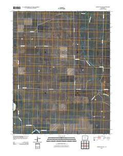 Chivington SE Colorado Historical topographic map, 1:24000 scale, 7.5 X 7.5 Minute, Year 2010