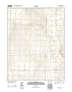 Chivington SE Colorado Historical topographic map, 1:24000 scale, 7.5 X 7.5 Minute, Year 2013