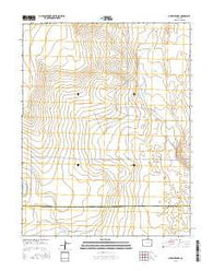 Chivington SE Colorado Current topographic map, 1:24000 scale, 7.5 X 7.5 Minute, Year 2016