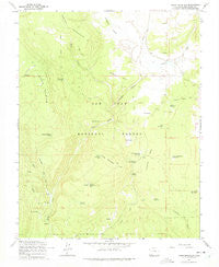 Chris Mountain Colorado Historical topographic map, 1:24000 scale, 7.5 X 7.5 Minute, Year 1964