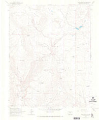 Chris Mountain Colorado Historical topographic map, 1:24000 scale, 7.5 X 7.5 Minute, Year 1964
