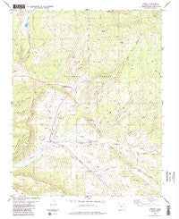Chromo Colorado Historical topographic map, 1:24000 scale, 7.5 X 7.5 Minute, Year 1984