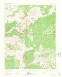 Chromo Colorado Historical topographic map, 1:62500 scale, 15 X 15 Minute, Year 1957