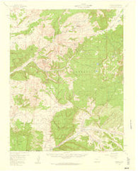 Chromo Colorado Historical topographic map, 1:62500 scale, 15 X 15 Minute, Year 1957