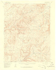 Chromo Colorado Historical topographic map, 1:62500 scale, 15 X 15 Minute, Year 1957