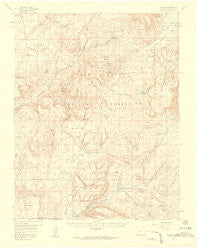 Chromo Colorado Historical topographic map, 1:62500 scale, 15 X 15 Minute, Year 1957