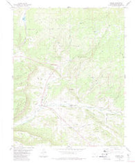 Chromo Colorado Historical topographic map, 1:24000 scale, 7.5 X 7.5 Minute, Year 1984