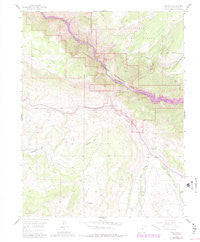 Cimarron Colorado Historical topographic map, 1:24000 scale, 7.5 X 7.5 Minute, Year 1956