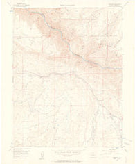 Cimarron Colorado Historical topographic map, 1:24000 scale, 7.5 X 7.5 Minute, Year 1956