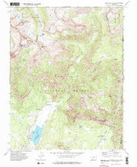 Cimarrona Peak Colorado Historical topographic map, 1:24000 scale, 7.5 X 7.5 Minute, Year 1973