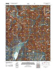 Cimarrona Peak Colorado Historical topographic map, 1:24000 scale, 7.5 X 7.5 Minute, Year 2011
