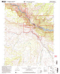 Cimmaron Colorado Historical topographic map, 1:24000 scale, 7.5 X 7.5 Minute, Year 2001