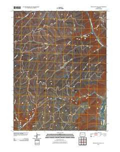 Circle Dot Gulch Colorado Historical topographic map, 1:24000 scale, 7.5 X 7.5 Minute, Year 2010
