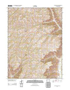 Circle Dot Gulch Colorado Historical topographic map, 1:24000 scale, 7.5 X 7.5 Minute, Year 2013
