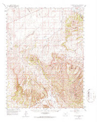 Citadel Plateau Colorado Historical topographic map, 1:62500 scale, 15 X 15 Minute, Year 1958