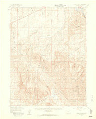 Citadel Plateau Colorado Historical topographic map, 1:62500 scale, 15 X 15 Minute, Year 1958