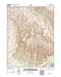 Citadel Plateau Colorado Historical topographic map, 1:24000 scale, 7.5 X 7.5 Minute, Year 2013