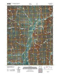Clark Colorado Historical topographic map, 1:24000 scale, 7.5 X 7.5 Minute, Year 2011