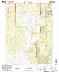 Clark Colorado Historical topographic map, 1:24000 scale, 7.5 X 7.5 Minute, Year 2000