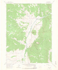 Clark Colorado Historical topographic map, 1:24000 scale, 7.5 X 7.5 Minute, Year 1962