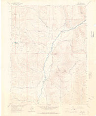 Clark Colorado Historical topographic map, 1:24000 scale, 7.5 X 7.5 Minute, Year 1962