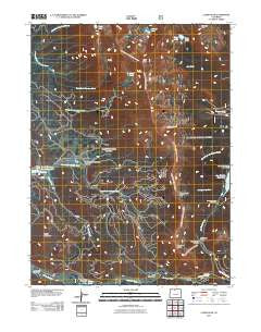 Clark Peak Colorado Historical topographic map, 1:24000 scale, 7.5 X 7.5 Minute, Year 2011