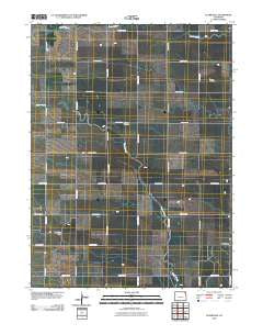 Clarkville Colorado Historical topographic map, 1:24000 scale, 7.5 X 7.5 Minute, Year 2010