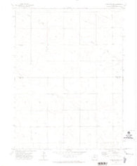 Clarkville NE Colorado Historical topographic map, 1:24000 scale, 7.5 X 7.5 Minute, Year 1971
